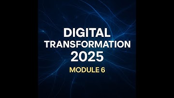 Digital Transformation 2025: The Complete Masterclass (M6)