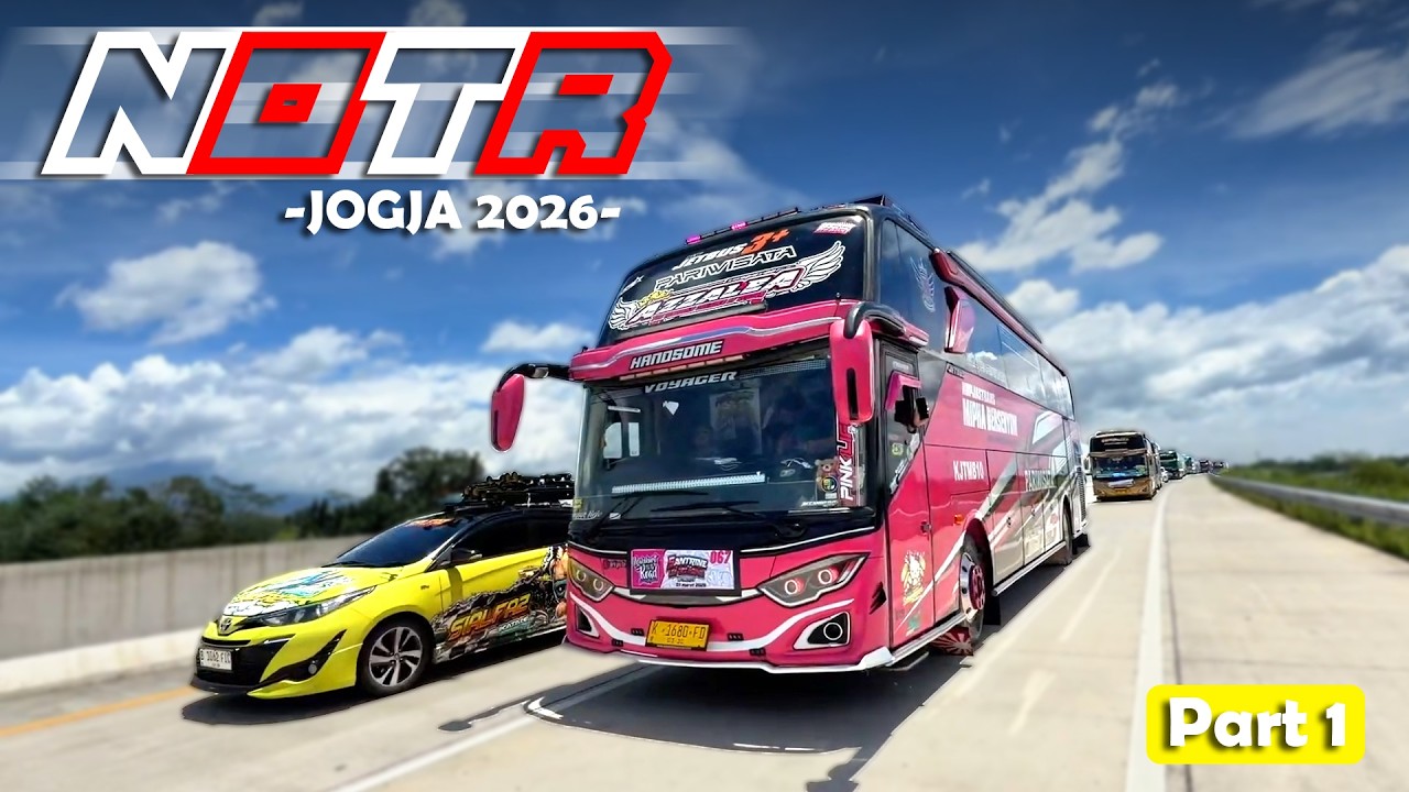 KESERUAN NOTR (NGABUBURIT ON THE ROAD) JOGJA 2026🥰