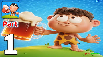 Idle Chef: Stone Age Adventure - Gameplay Mobile Game Walkthrough All Levels Android Ios Part 1