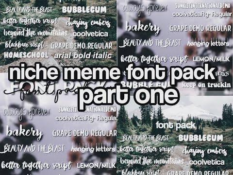 niche-meme-ultimate-font-pack-[-part-one-]