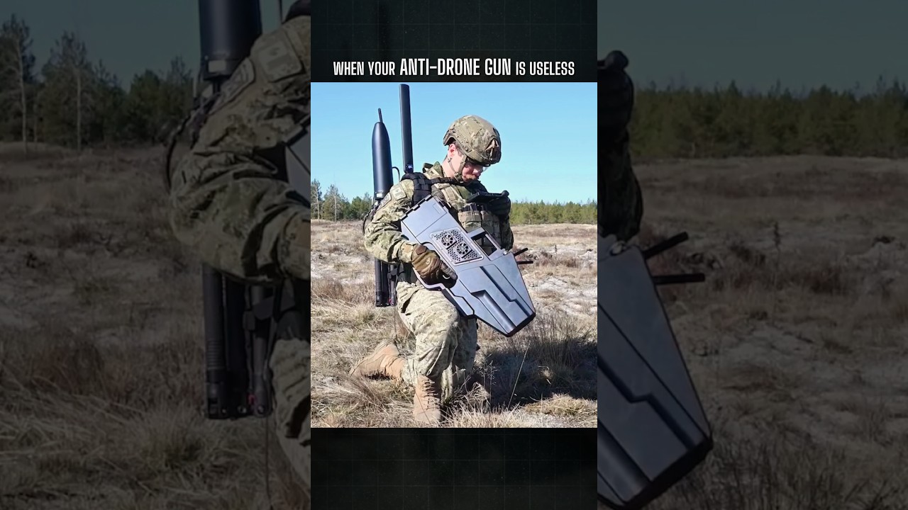 When Your Anti-Drone Gun Is Useless