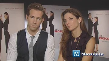 Ryan Reynolds & Sandra Bullock - Sexual Chemistry Filled Interview for The Proposal comedy