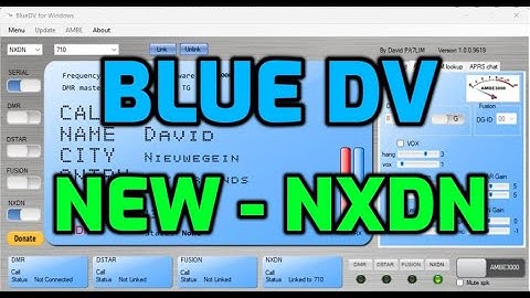 BLUE DV -NEW NXDN SOON- (U NEED DV STICK 3)