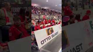 Heimspiel 2.HBL 10.04.2026TuS Ferndorf gegen HC Elbflorenz 28:31 - 12 Trommler der Füchse