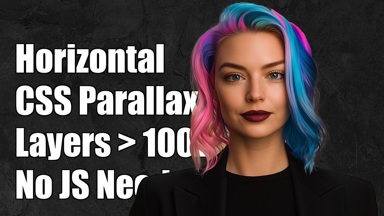 Horizontal CSS only parallax effect with layers greater than 100vw ...
