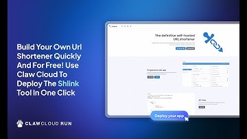 Build customized url with #Shlink on #clawcloudrun for #free
