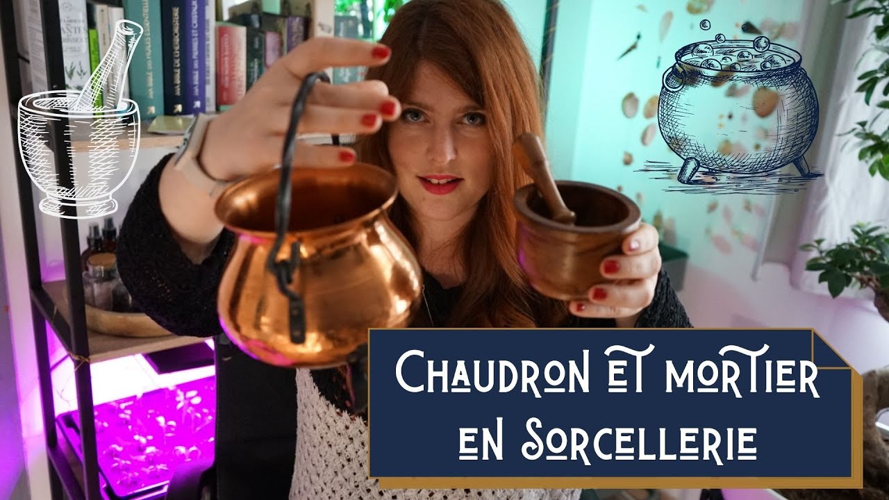Le Chaudron et le Mortier de la sorcière