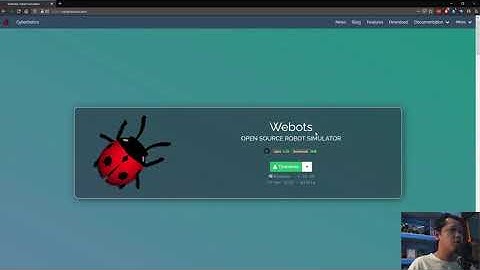 Webots and Python Installation on Windows