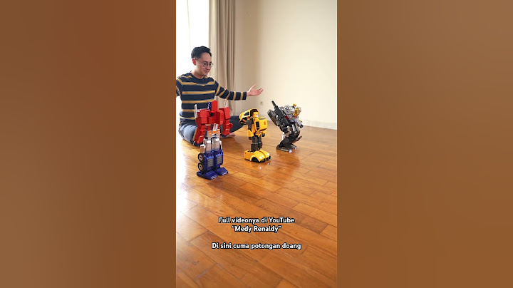 MEDY RENALDY TRANSFORM SEMUA ROBOSEN TRANSFORMERS-NYA!