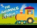 Animal cartoon train transport vehicles  educational  catrack ktv