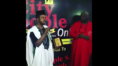 Sowemimo Abiodun & Dele Momodu Ovation International at City people Award.
