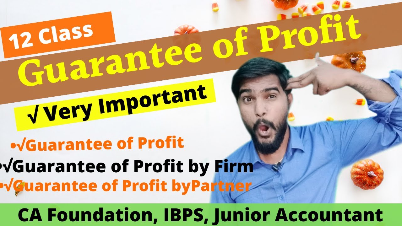Guaranteed profit system