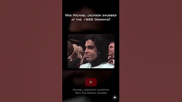 Thumbnail of Michael Jackson's Biggest Disappointment At The Grammys #Shorts | the detail.
