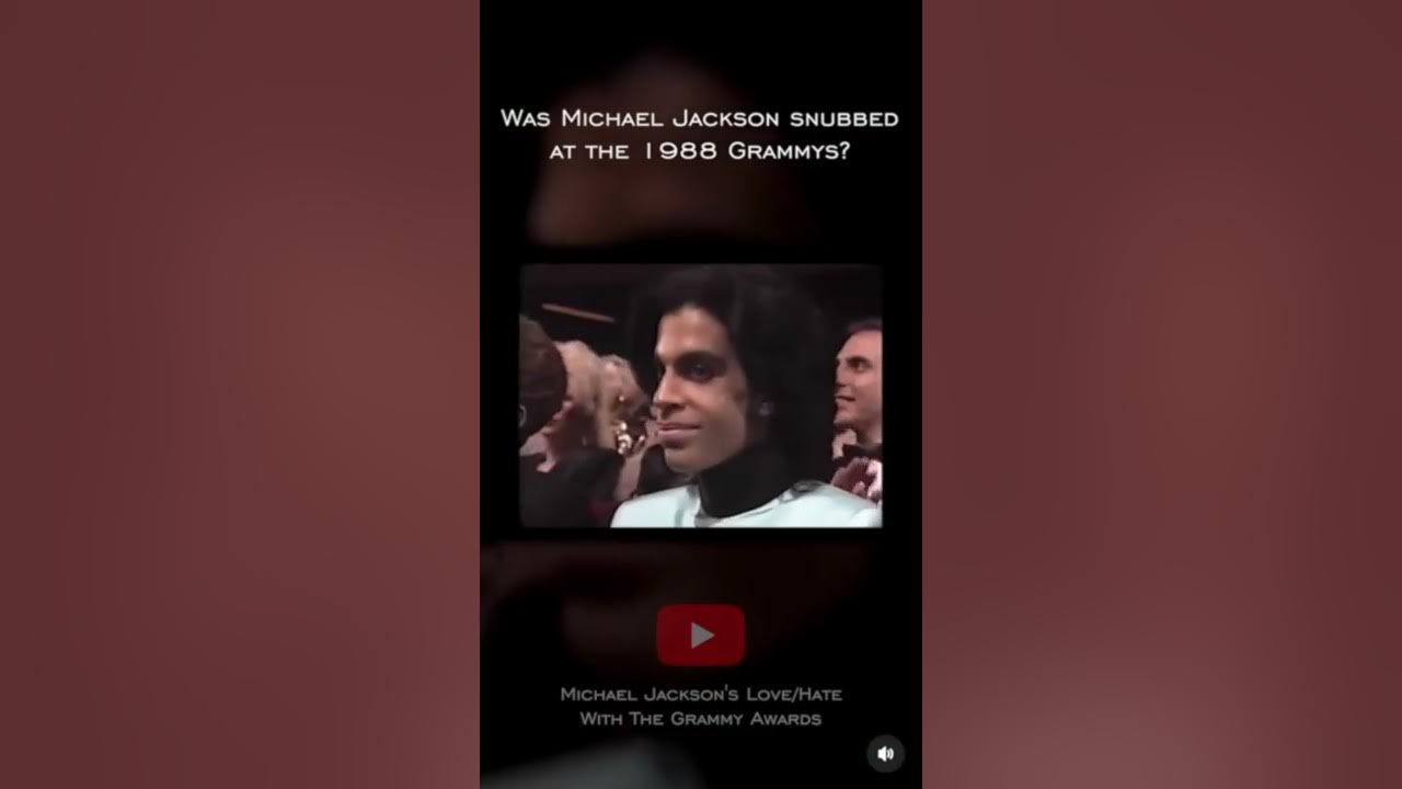 Michael Jackson's Biggest Disappointment At The Grammys #Shorts | the detail.