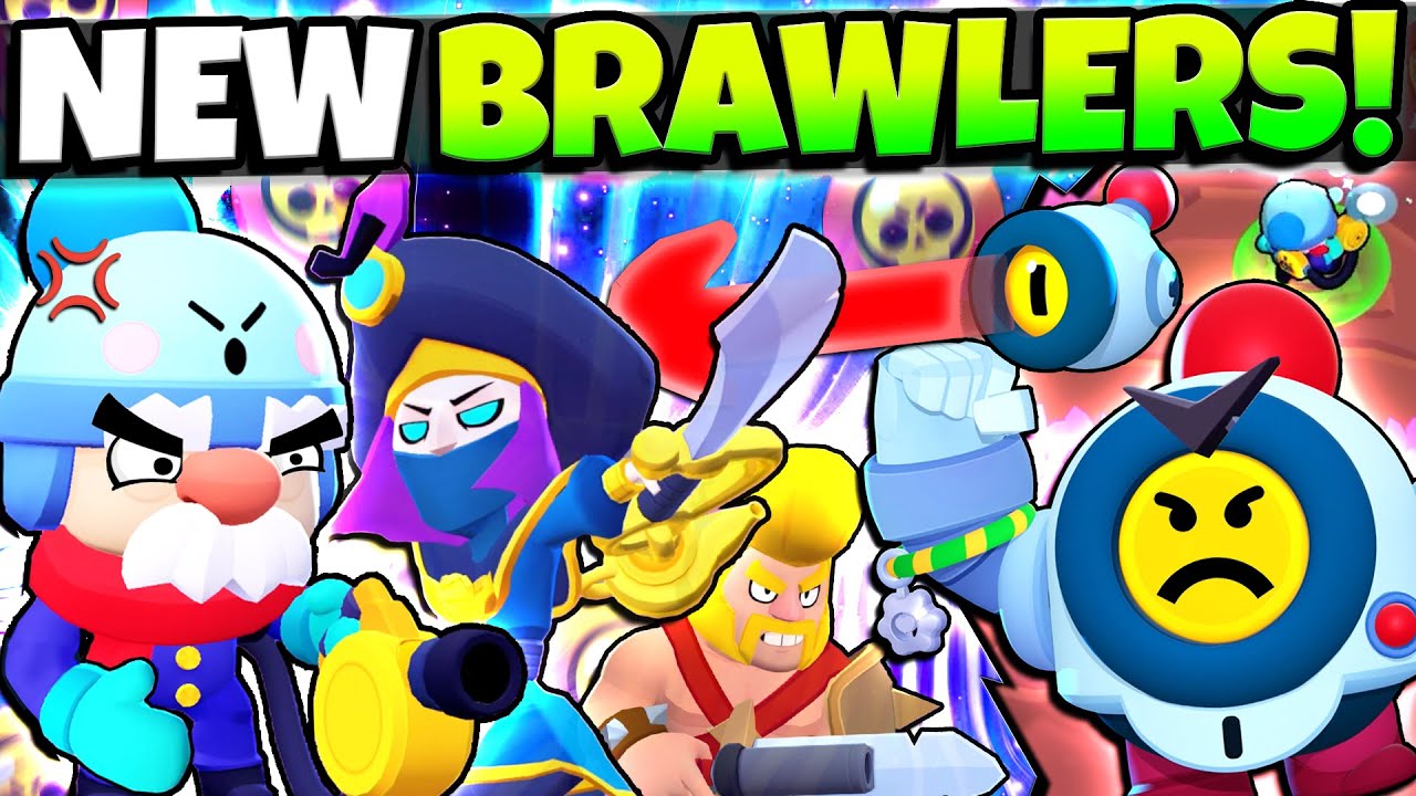 Free Skin Two New Brawlers Gale Breakdown Brawl Pass Update Youtube - brawl stars exclusive skin