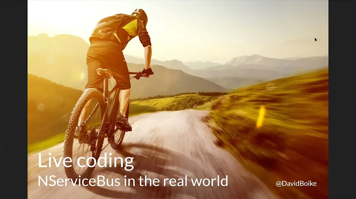 Live coding: NServiceBus in the real world | David...