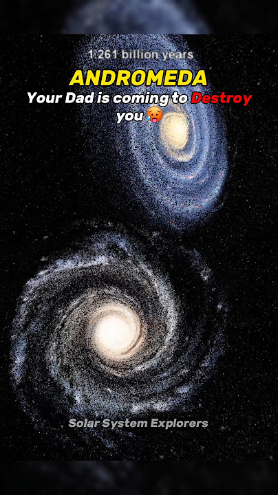 Milky Way vs Phoenix A vs Andromeda Galaxy 😱😢 #space #earth #universe