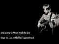 Mando Diao - Losing My Mind (with lyrics and german)