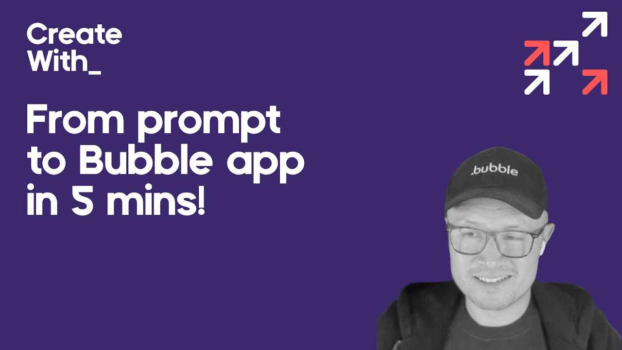 Bubble developer tries out Bubble's new AI app generator - YouTube