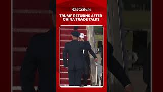 Trump Returns From China: Says “We Made Great Deals” In First Remarks After Landing In US