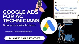 Google ads for ac repair | PPC ads for ac technician | ac repair Google ads campaigns 2025 screenshot 2
