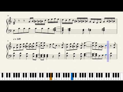 Watch Wu Judy Chin - tai - Riverside Bicycling - Sheet Music/Piano Tutorial on YouTube