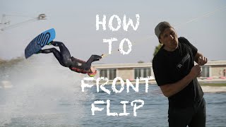 Frontflip - How to Wakeboard Tricks English