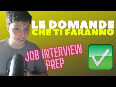 Job Interview in English (Le domande che ti faranno e come rispondere)