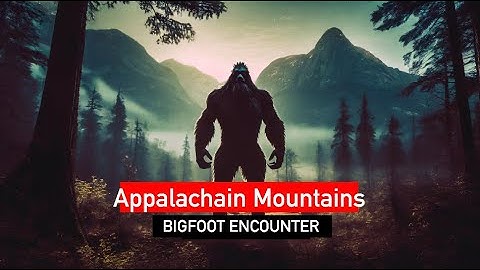 Bigfoot Encounter Stories: Class A Encounter From The Appalachian Mountains
