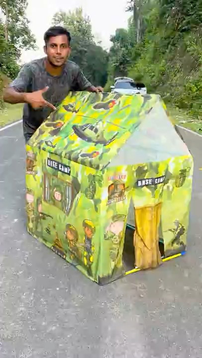 Military Tent & Jungle Camp Tent Unboxing 😃🔥