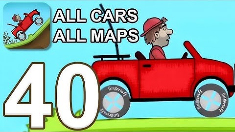 Hill Climb Racing - Gameplay Walkthrough Part 40 - All Cars/Maps (iOS, Android)