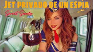 Maquillaje en un jet privado de un espía 😱🕵🏻