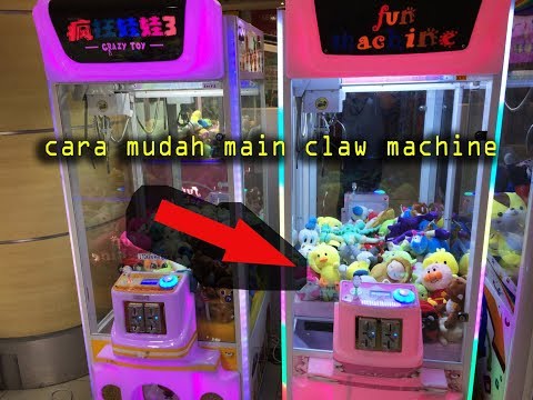 cara paling mudah untuk dapat patung boneka | CLAW MACHINE | MALAYSIA