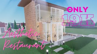 Aesthetic Cafe Restaurant In Restaurant Tycoon 2- Roblox