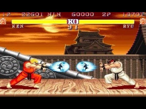 [TAS] Ryu VS Ken (SFII: The World Warrior)