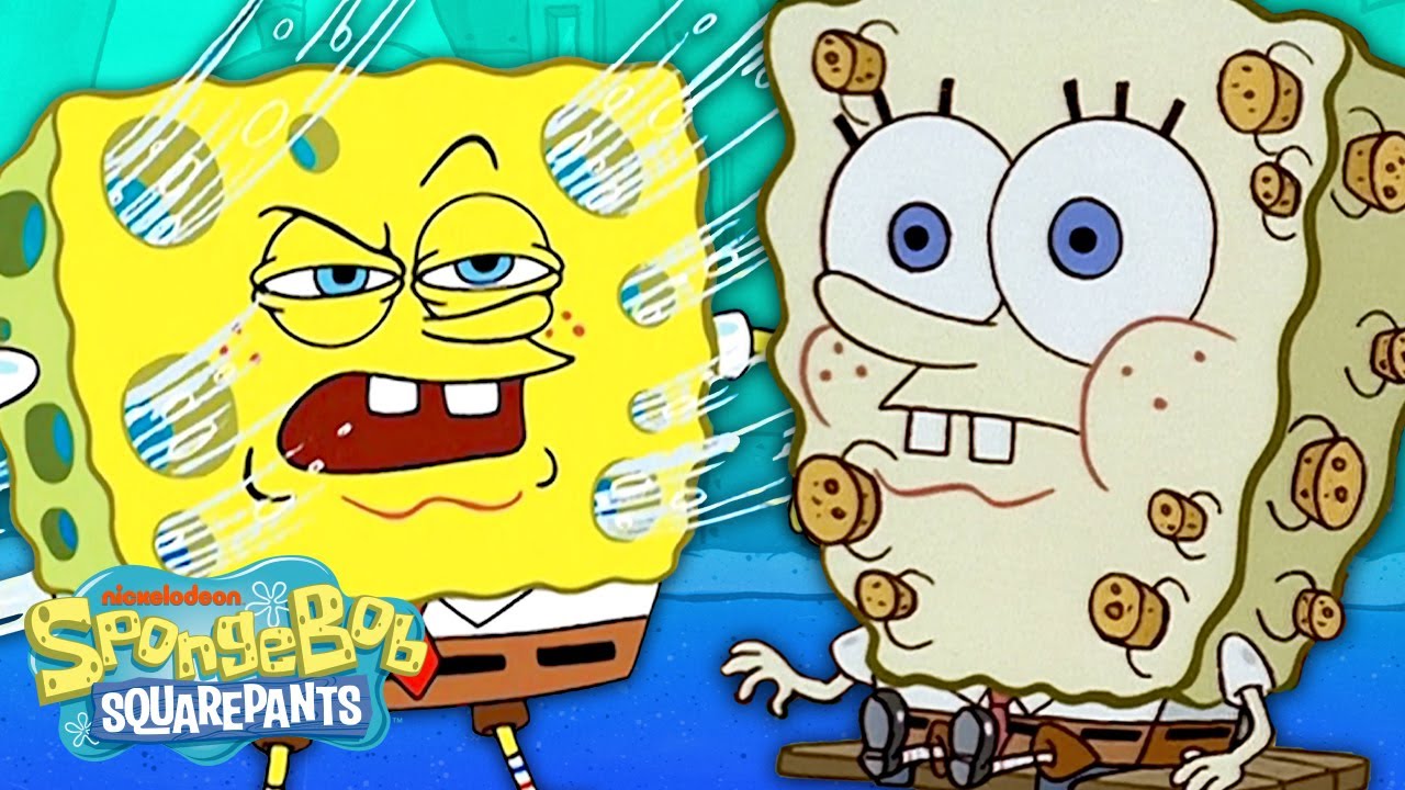 SpongeBob's Weirdest Faces 🥴