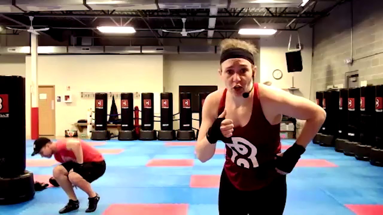 Boxing Haley Kickboxing (cardio) with Haley - YouTube