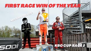 RACE WIN ! during the KBO cup at kartbaan Oldenzaal|4K GOPRO POV|