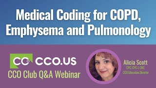 medical coding for copd, emphysema and pulmonology