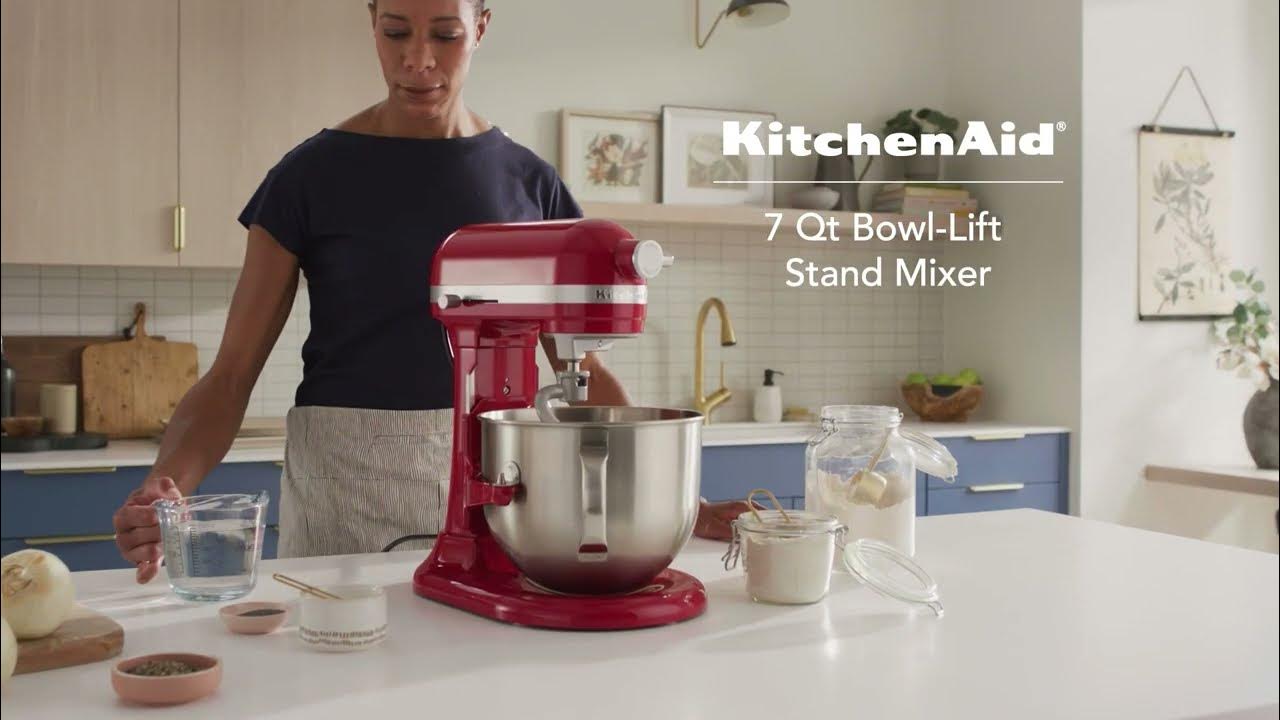 KitchenAid New 7 Quart Bowl-Lift Stand Mixer with Redesigned Premium  Touchpoints 