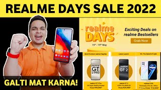 Realme Days Sale 2022 | Flipkart New Sale | Best Offers | GALTI MAT KARNA 🔥🔥