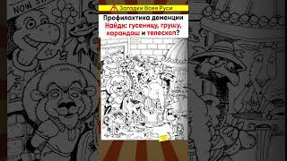 Профилактика Деменции. Сможете Найти Все Предметы?