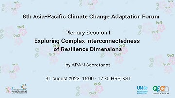 Plenary Session I. Exploring Complex Interconnectedness of Resilience Dimensions