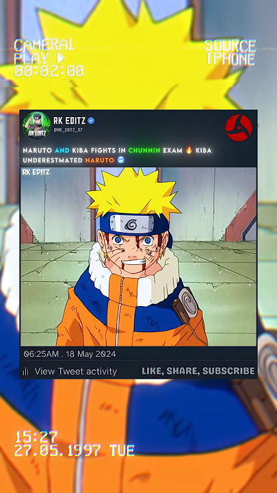 Kiba Underestimates Naruto ππ₯Ά