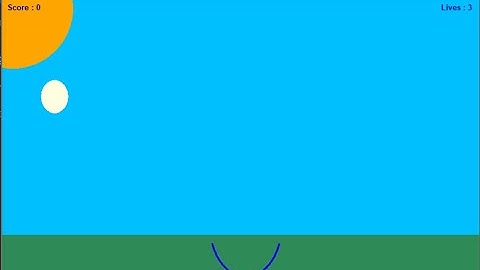 Egg Catcher Game Using Python