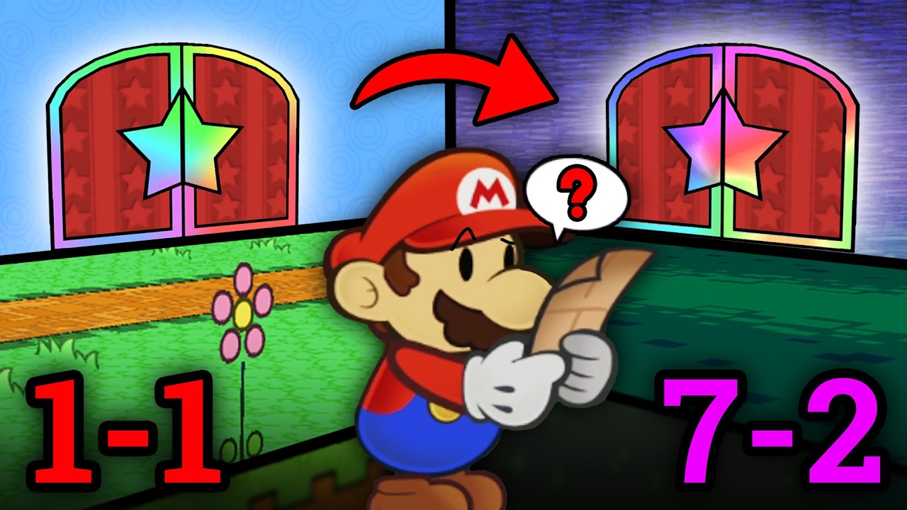 Super Paper Mario's New Randomizer is DEVIOUS