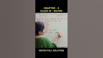 📐 Want to solve Exercise 6.3 Q7 in Chapter 6 Triangles? #shorts