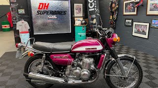 1972 Suzuki GT 750 Kettle Candy Lavender 2333 Miles MOT PX Swap 2