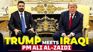 WATCH: U.S. President Trump holds bilateral talks with Iraqi PM Ali al-Zaidi |Security |Oil |Economy