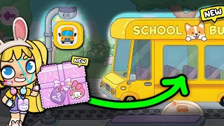 How to Get the SCHOOL BUS IN AVATAR WORLD!  (NEW BUGS AND SECRETS)